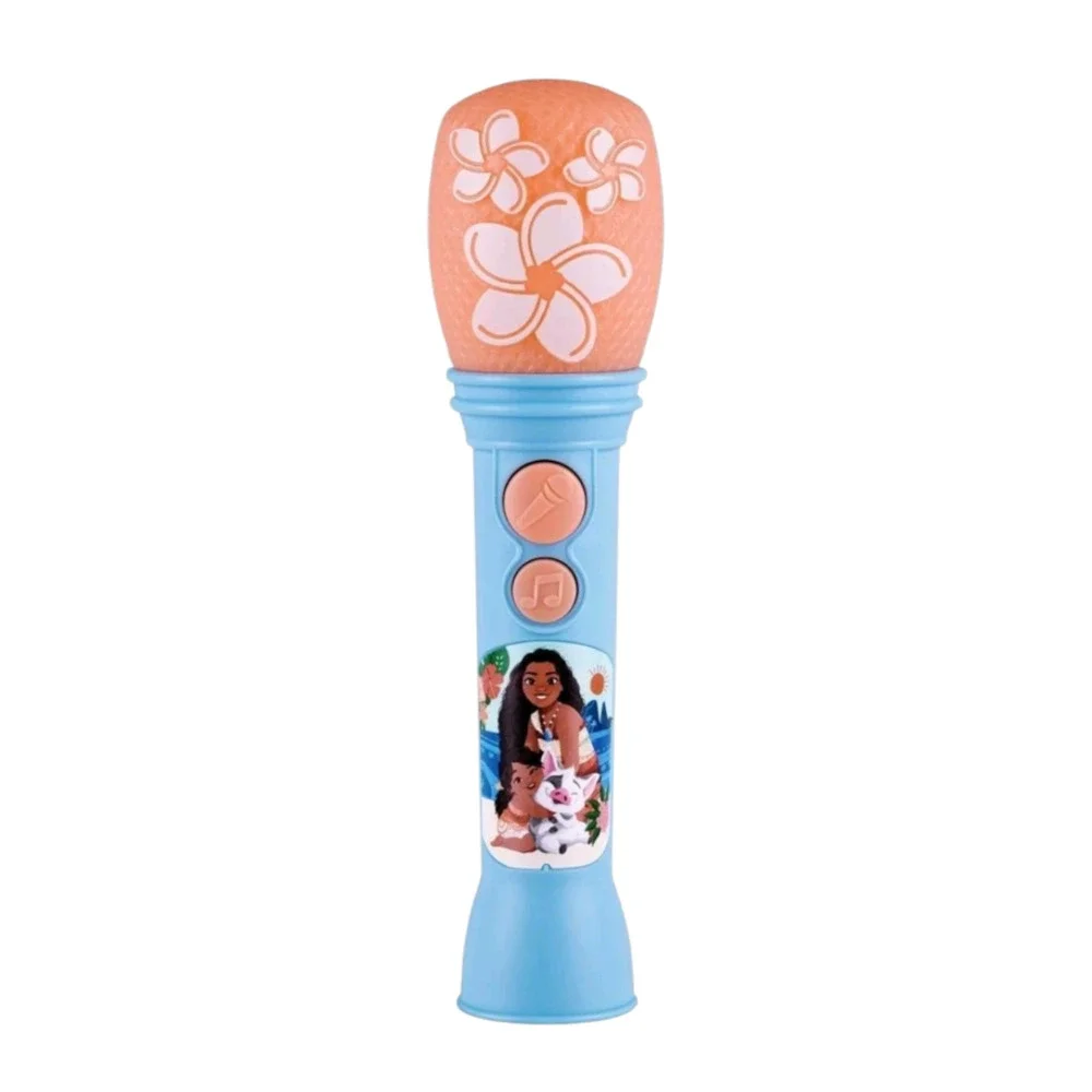 Disney Princess Moana 2 Sing Along Microphone Built-In‎ Music Lights Up NEW